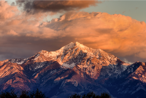 Mount Nebo at Sunrise